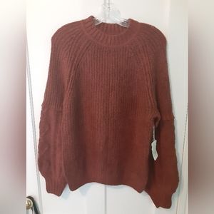 Knit Pullover Sweater  Women's Size Xs Spice